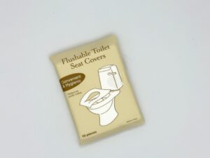 Doorspoelbare toiletbrilhoezen