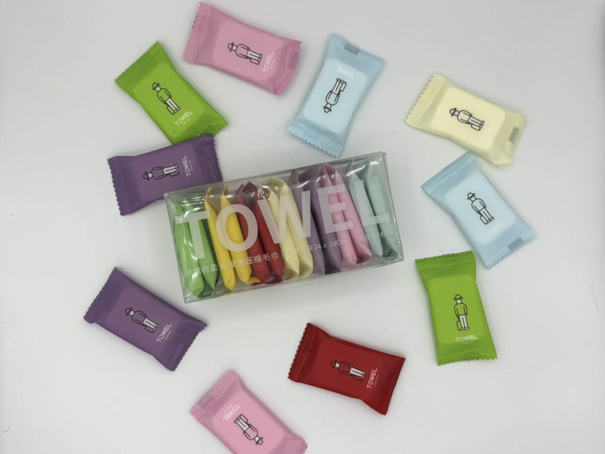 Gecomprimeerde handoekjes