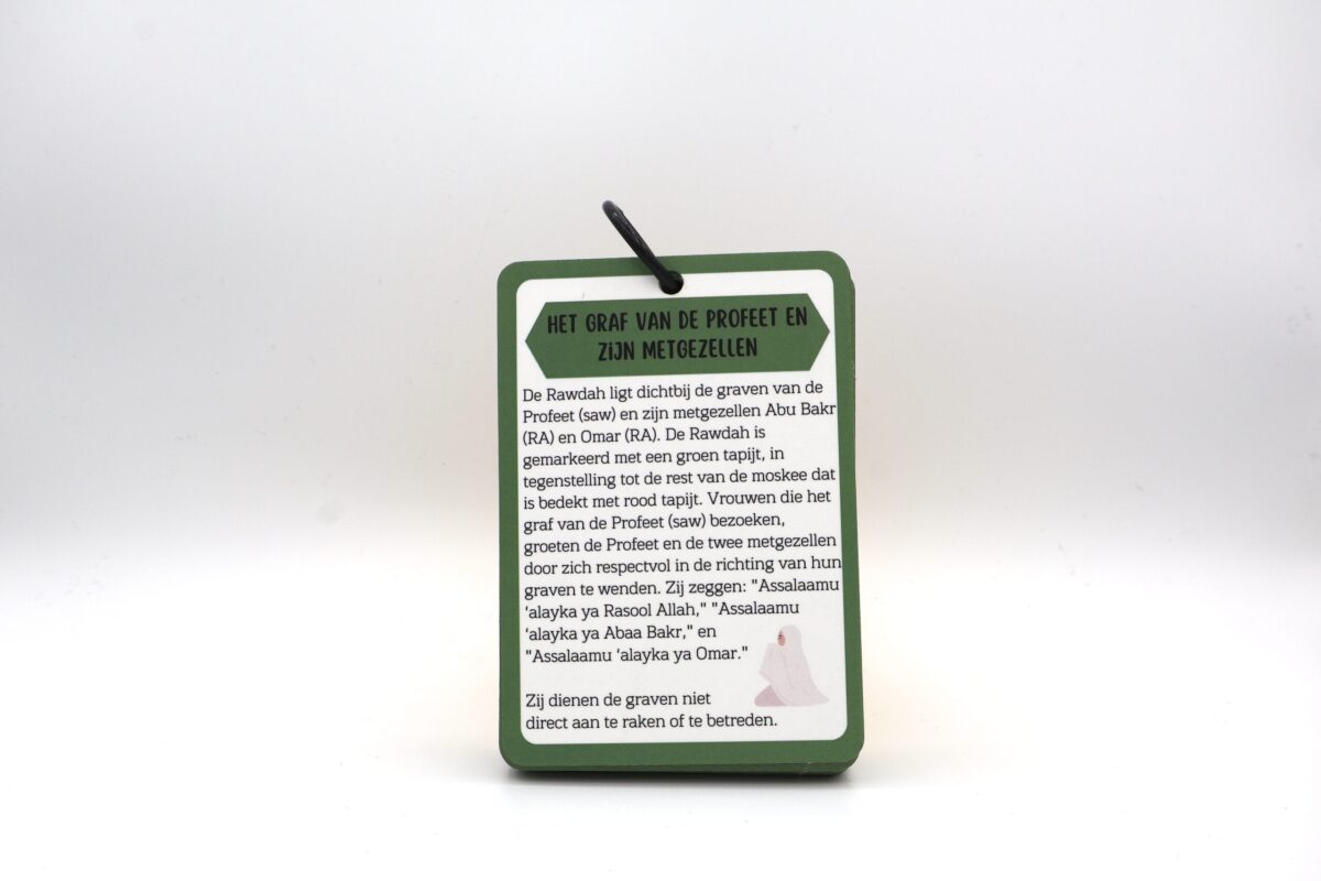 De Mekka-Medina gids incl. keycord met quick-release clipje