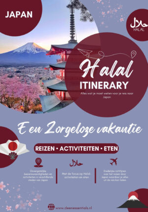 Halal Itinerary Japan | Reisplan | Moslims | Tokyo| Kyoto | Osaka | Hiroshima | Mount Fuji | Fukuoka | Okinawa