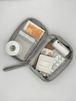 Medicijntasje met vakjes