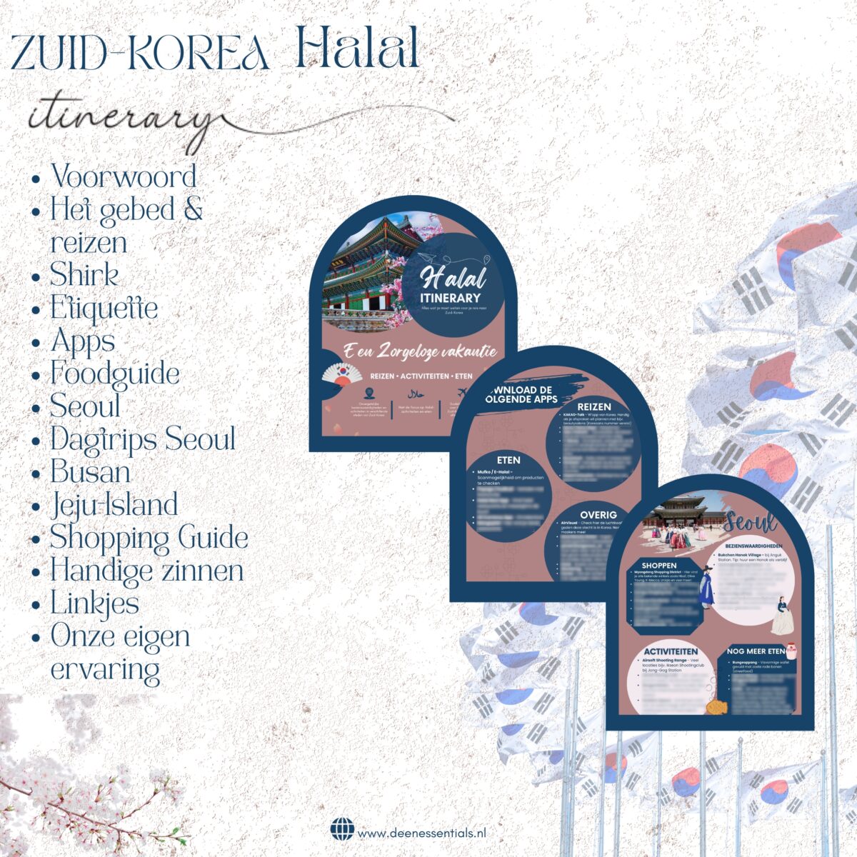 Halal reisplan Itinerary Zuid-Korea | Seoul | Busan | Jeju-Island